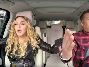 Madonna sings her heart out on James Corden's Carpool Karaoke. We draw up a wish list on how we'd like to see. WENN