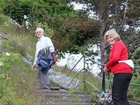 Dave Rogers and Merrill Gleddie vacationing in Norway 2012.