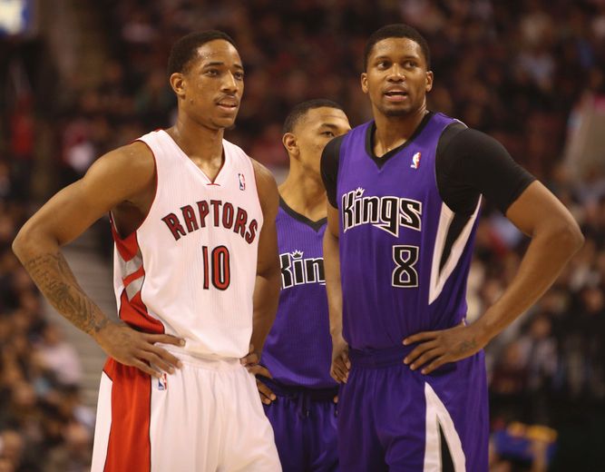 Joe Carter and Kyle Lowry had a chat about championships in