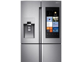The Samsung Family Hub Refrigerator.
