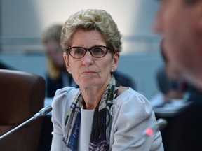 Ontario Premier Kathleen Wynne takes part in the Meeting of First Ministers in Ottawa on Friday, Dec. 9, 2016. (THE CANADIAN PRESS/Sean Kilpatrick)