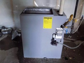 St. Albert RCMP say a furnace was stolen from a home under construction in the Jensen Lake subdivision between Dec. 2 and Dec. 5, 2016. SUPPLIED / EDMONTON