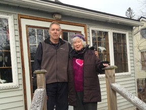 Wayne and Wilma Fraser pose at their home on Toronto's Algonquin Island. (Handout/Postmedia Network)