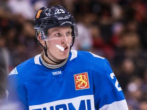Patrik Laine wants to play in the 2018 Olympics, but only if the NHL and NHLPA can reach a consensus on the issue. (Craig Robertson/Postmedia Network file photo)
