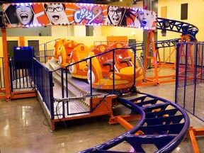 Ottawa's only roller coaster is indoors and inside of Funhaven  HAND-OUT / FUNHAVEN