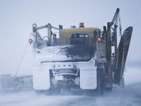 winter storm plow