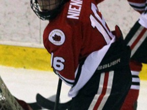 Sarnia Legionnaires blueliner Nash Nienhuis (Observer file photo)