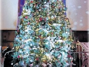 Colin and Justin?s 13-metre tree, themed When You Wish Upon A Star, is the centrepiece of Casa Loma's 2016 Tree Design Tour.