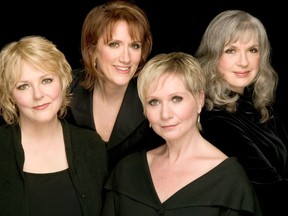 A Quartette Christmas comes to the Grand Theatre on Dec. 21. Members of the group are, from left, Gwen Swick, Caitlin Hanford, Cindy Church and Sylvia Tyson. (Supplied photo)