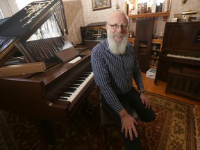 Alan Turner, an engineer, collects and restores automatic musical instruments. (CHRIS PROCAYLO/WINNIPEG SUN)