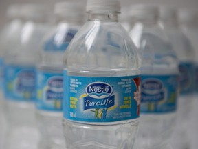 nestle water bottles