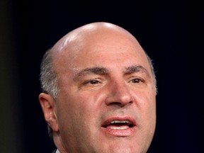 Kevin O'Leary of "Shark Tank" speaks onstage during the ABC portion of the 2013 Winter TCA Tour at Langham Hotel on January 10, 2013 in Pasadena, California.  (Frederick M. Brown/Getty Images)