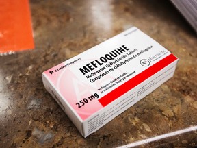 Some Canadian soldiers who received the anti-malaria drug Mefloquine have reported a number of side-effects including psychiatric disorders.  (Bob Tymczyszyn/Postmedia Network files)