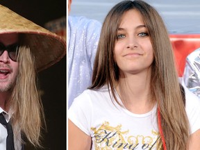 Macauley Culkin (L) and Paris Jackson. (Cindy Ord/Getty Images For Turner/Kevin Winter/Getty Images)