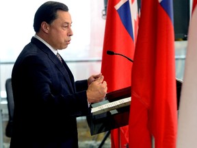 Brad Duguid, Ontario Minister of Economic Development speaks at the Youth Opportunities Unlimited in London earlier this year. A recent job report indicates opportunities for young people may be fewer than they were 40 years ago, and of worse quality.