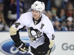 A former nanny of Penguins forward Chris Kunitz was sentenced to five years in federal prison on Tuesday, Dec. 20, 2016. (Ian Kucerak/Postmedia Network/Files)