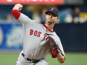 The Red Sox traded right-hander Clay Buchholz to the Phillies for minor league second baseman Josh Tobias on Tuesday, Dec. 20, 2016. (Lenny Ignelzi/AP Photo/Files)