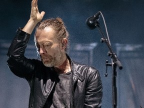 Lead Singer Thom Yorke of Radiohead performs during the Austin City Limits Music Festival at Zilker Park on October 7, 2016 in Austin, Texas. (SUZANNE CORDEIRO/AFP/Getty Images)