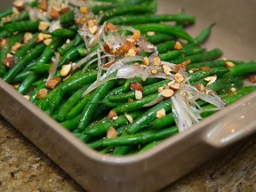 Green Beans with -Shallots and Almonds (DEREK RUTTAN, The London Free Press)