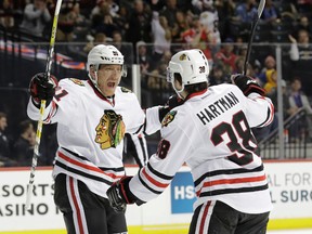 Chicago's Marian Hossa started his NHL career with the Ottawa Senators. (AP)