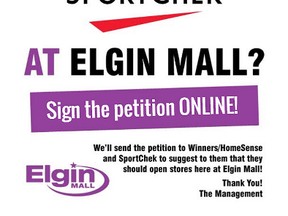 Elgin Mall petition