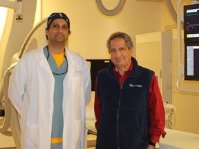 Supplied photo
Drs. Deljit Dhanoa and Robert A. Greco of Health Sciences North.