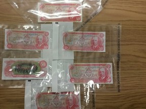 A 39-year-old Dauphin man has been charged with making counterfeit money. (RCMP PHOTO)