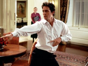 Hugh Grant in Love Actually.