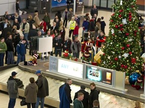 Dec, 23 is traditionally the busiest day of the year at the Ottawa airport. ERROL MCGIHON / POSTMEDIA