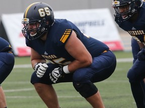 Randy Beardy was selected in the fifth round, 43rd overall, by the Ottawa Redblacks in the CFL draft May 10. The 22-year-old offensive lineman from Sarnia previously played for the Windsor Lancers. Gerry Marentette/Handout/Sarnia Observer/Postmedia Network