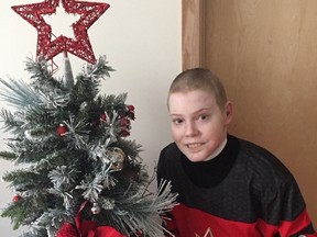 Jonathan Pitre is spending Christmas in Minnesota this year. Tina Boileau photo