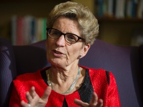 Premier Kathleen Wynne at Queen's Park in Toronto on December 20, 2016. (Craig Robertson/Toronto Sun)