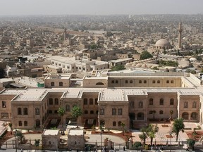 View of central Aleppo, Syria. (Konstantin Novakovic/Getty Images)