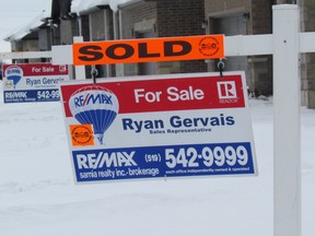The real estate market in Sarnia-Lambton has had a strong year. Total sales volume for November was 23 per cent higher. Paul Morden/Sarnia Observer/Postmedia Network