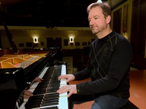 Aeolian Hall founder Clark Bryan will be on the piano all New Year?s Day. (MORRIS LAMONT, The London Free Press)