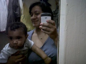 Felicia Barahona, 36, and her son Miguel. (Facebook photo)