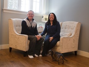 Grant and Holly Doty bought their home in Old South almost 12 years ago. The charm of the house appealed to the couple who had major renovations done. (DEREK RUTTAN, The London Free press)