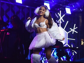 Songbird Ariana Grande will be hitting the road in 2017. GETTY