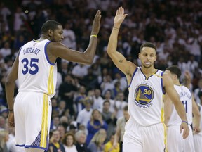 How do you stop Kevin Durant, Steph Curry and the rest of the Warriors? AP