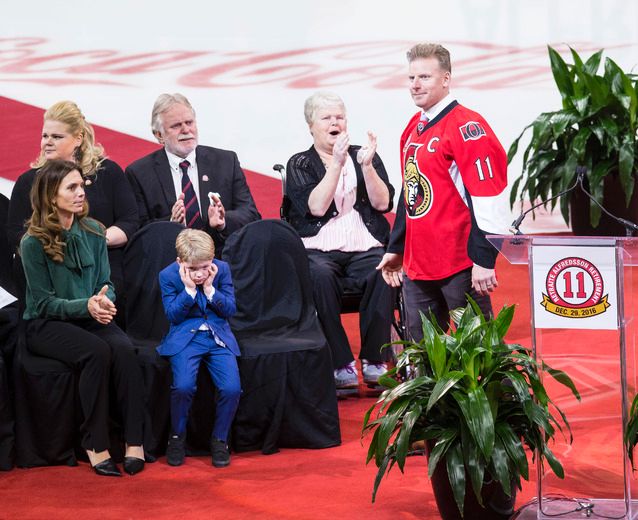 Sens to retire former captain Alfredsson's No. 11 jersey