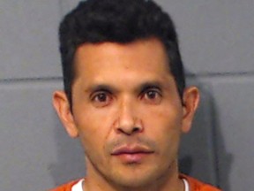 This undated photo provided by the Geary County Detention Center In Junction City, Kan., shows Tomas Martinez-Maldonado. Records obtained by The Associated Press show that Martinez-Maldonado a Mexican national accused of raping a 13-year-old girl on a Greyhound bus that traveled through Kansas had been deported 10 times and voluntarily removed from the U.S. nine times since 2003. (Geary County Detention Center via AP)
