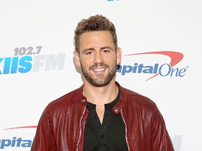 TV personality Nick Viall attends 102.7 KIIS FM's Jingle Ball 2016 presented by Capital One at Staples Center on December 2, 2016 in Los Angeles, California. (Photo by Rachel Murray/Getty Images for iHeartMedia)