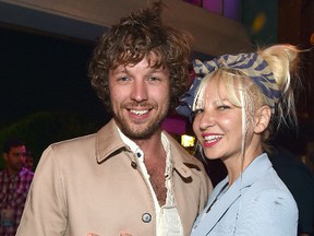 Filmmaker Erik Anders Lang and singer Sia attend the after party for the premiere of RADIUS-TWC’s “The One I Love” at Umami Burger on August 7, 2014 in Los Angeles. (Alberto E. Rodriguez/Getty Images)