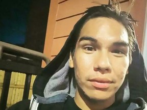 Phoenix Taypayosatum, 28, was hitchhiking from Edmonton to Camrose to try and patch things up after a family fight when he was struck by a vehicle and killed at the intersection of Highway 21 and Township Road 520 on the outskirts of Sherwood Park. FACEBOOK