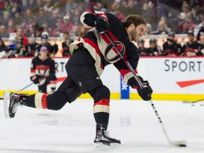 Senators forward Mike Hoffman. (Errol McGihon, Ottawa Sun)