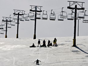 File photo of Rabbit Hill south of Edmonton on March 31, 2010.