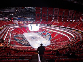 Home of the Edmonton Oilers, Rogers Place, on opening night before the Oilers take on the Calgary Flames in Edmonton, Alta., on Oct. 12, 2016. (The Canadian Press)