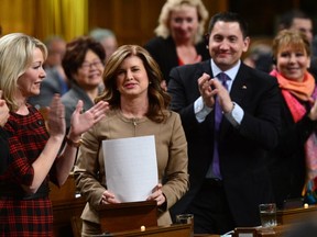 Interim Conservative leader Rona Ambrose is pictured in the House of Commons on Dec. 14, 2016. (THE CANADIAN PRESS)