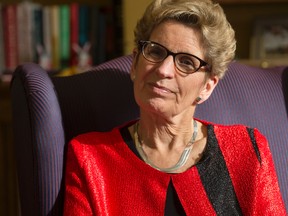 Ontario Premier Kathleen Wynne sits down for her year end interview with Toronto Sun reporter Shawn Jeffords at Queen's Park in Toronto. on December 20, 2016. (Craig Robertson/Toronto Sun/Postmedia Network)