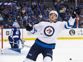 Winnipeg Jets forward Nikolaj Ehlers has signed a long-term deal with the club. Scott Audette/NHLI Files via Getty Images